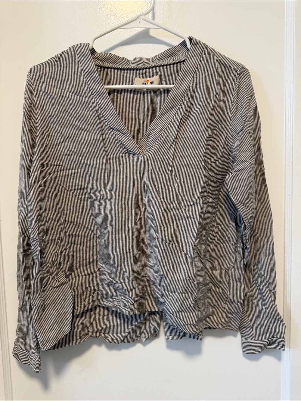 Marine layer striped shirt